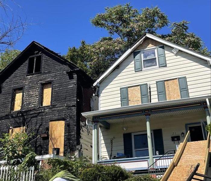 Fire Damaged homes