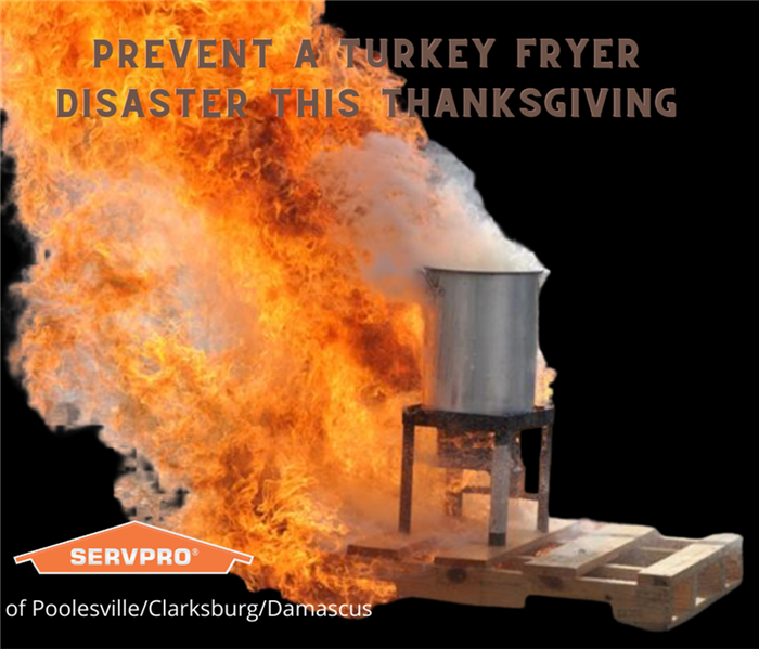 a turkey fire caused by a turkey fryer